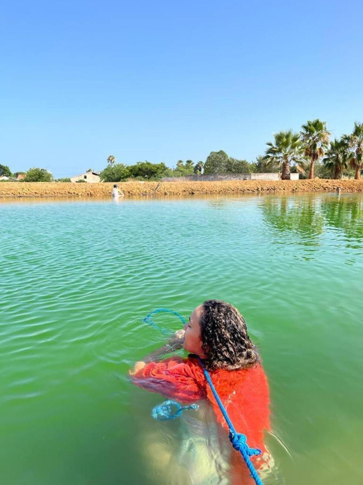Glamping On Organic Yoga Farm With Natural Swimming Pool Near Beach Moncarapacho Bagian luar foto